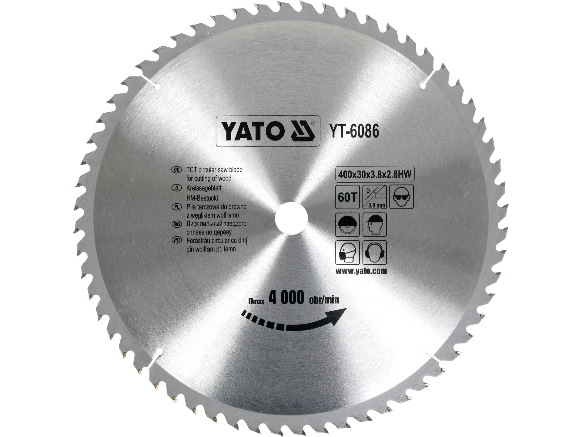 DISC FIERASTRAU CIRC.PT LEMN400X60X30MM