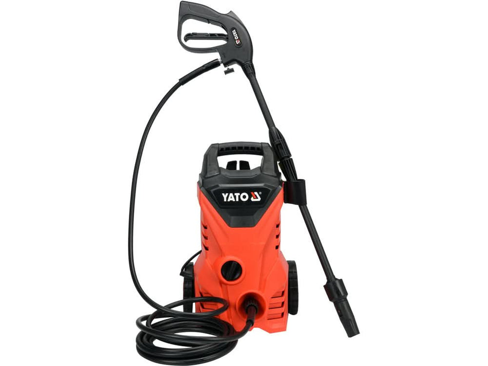Aparat de spalat cu presiune YATO YT-85910, 1400W, 5L/min, furtun 5m, accesorii incluse, pentru auto, gradina si constructii