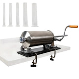 Masina de facut si umplut carnati inox Vannesa, 3 kg, cu 5 palnii incluse