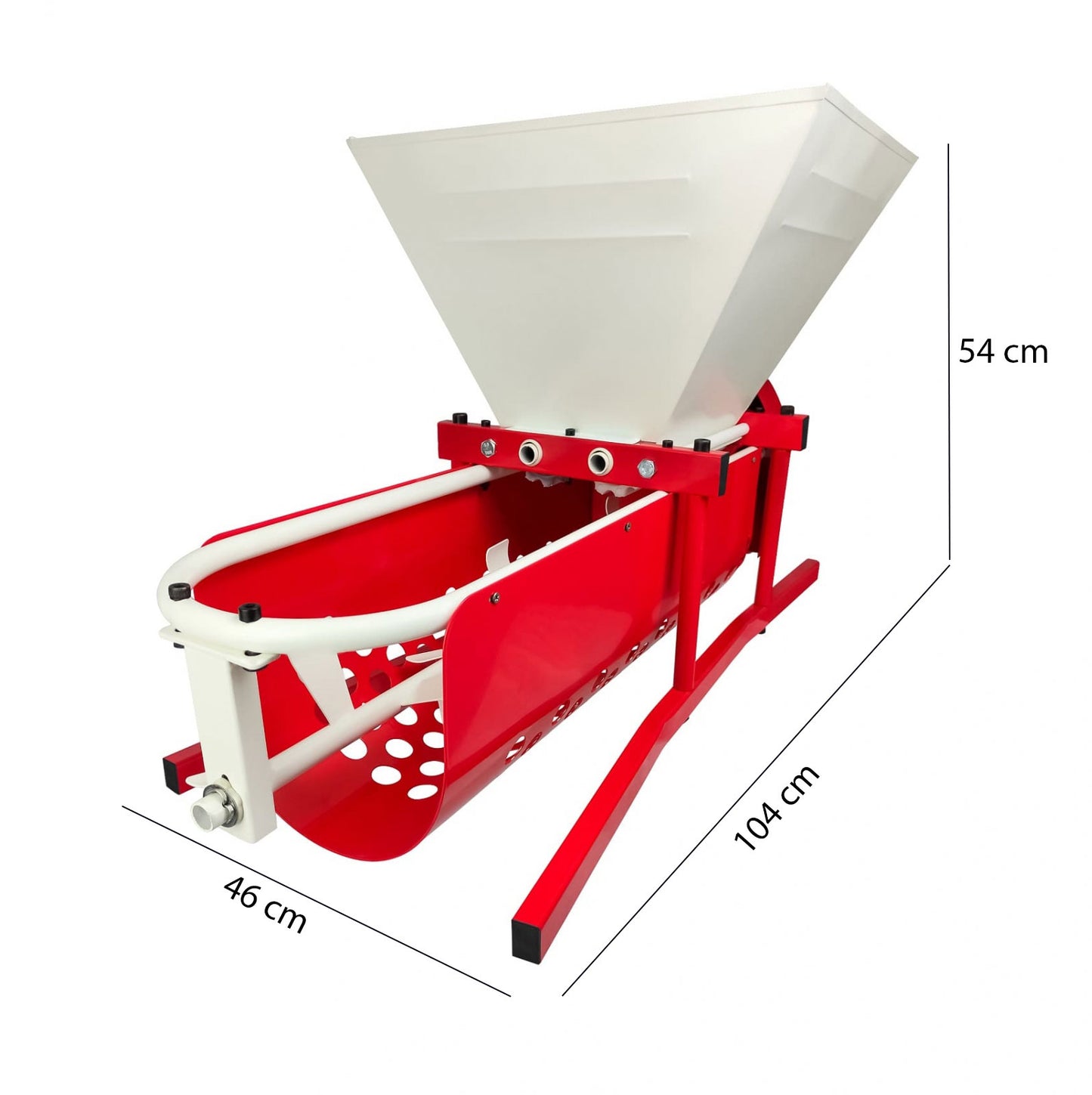 Zdrobitor cu desciorchinator DG07, 50L, 300kg/h, Tehno Ms #472