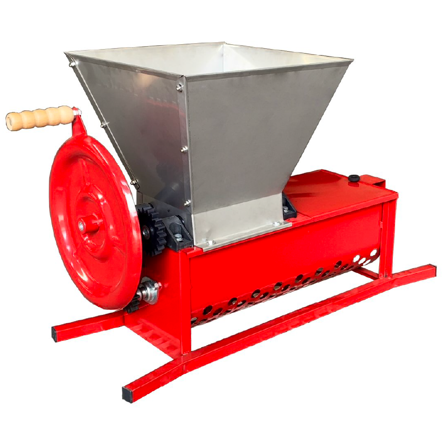 Zdrobitor Struguri ZEP RTR ZSM-30SD, Manual, Desciorchinator, Cuva Inox 30L, 600 kg/h