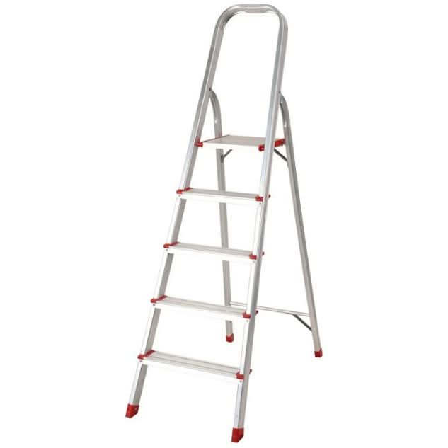 Scara pliabila aluminiu ZEP KMH0105, 5 trepte, 150 kg, 149 cm inaltime deschisa