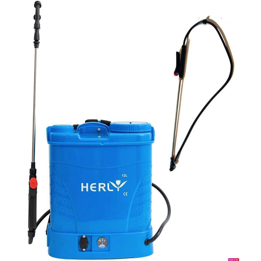 Set Pompa De Stropit Cu Baterie Herly 12 Litri + Tija Stropit 2.7M - ZEP.RO - Ți-e la îndemână!