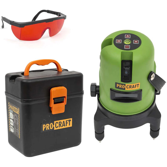 Nivela Laser Procraft LE-5D, 15m - ZEP.RO - Ți-e la îndemână!
