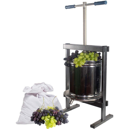 Teasc , Fructe Si Struguri, Inox, Vilen, 20L, Zdrobitor Manual - ZEP.RO - Ți-e la îndemână!