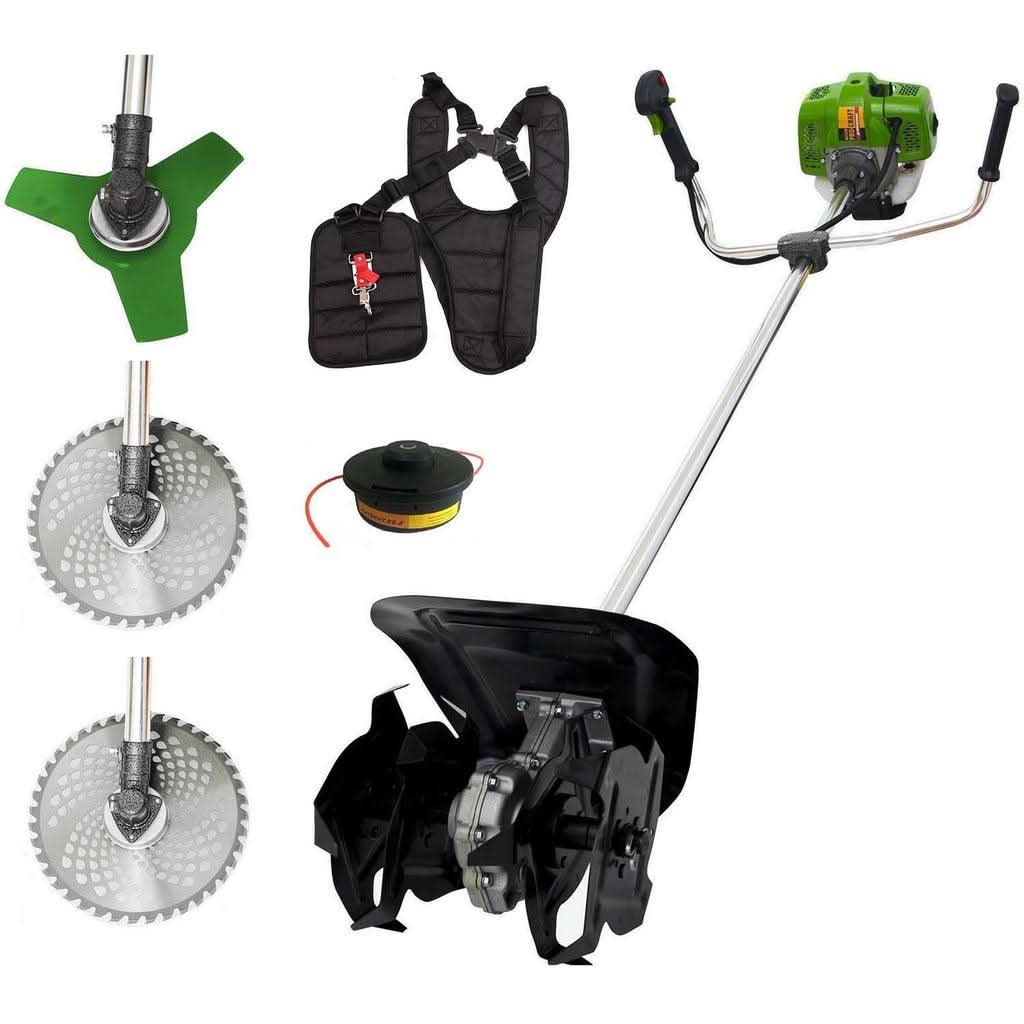 Set Motocoasa Procraft 4350, 6Cp, 58Cc + Cultivator + 4 Sisteme De Taiere - ZEP.RO - Ți-e la îndemână!