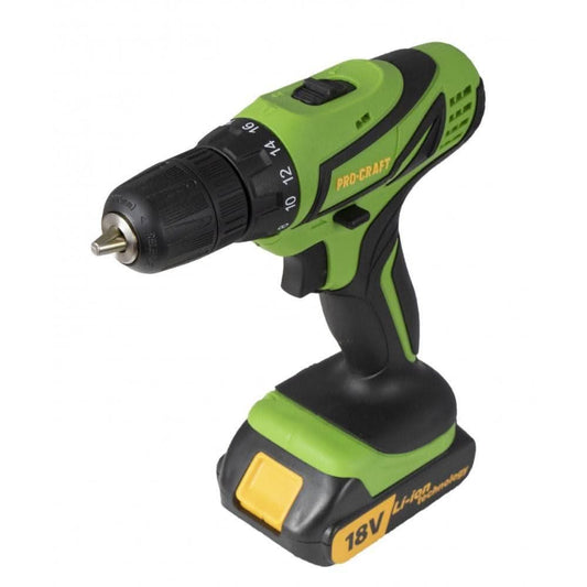 Bormasina 2 Acumulatori Procraft PA18PRO, 18V, Set Autofiletanta Insurubat - ZEP.RO