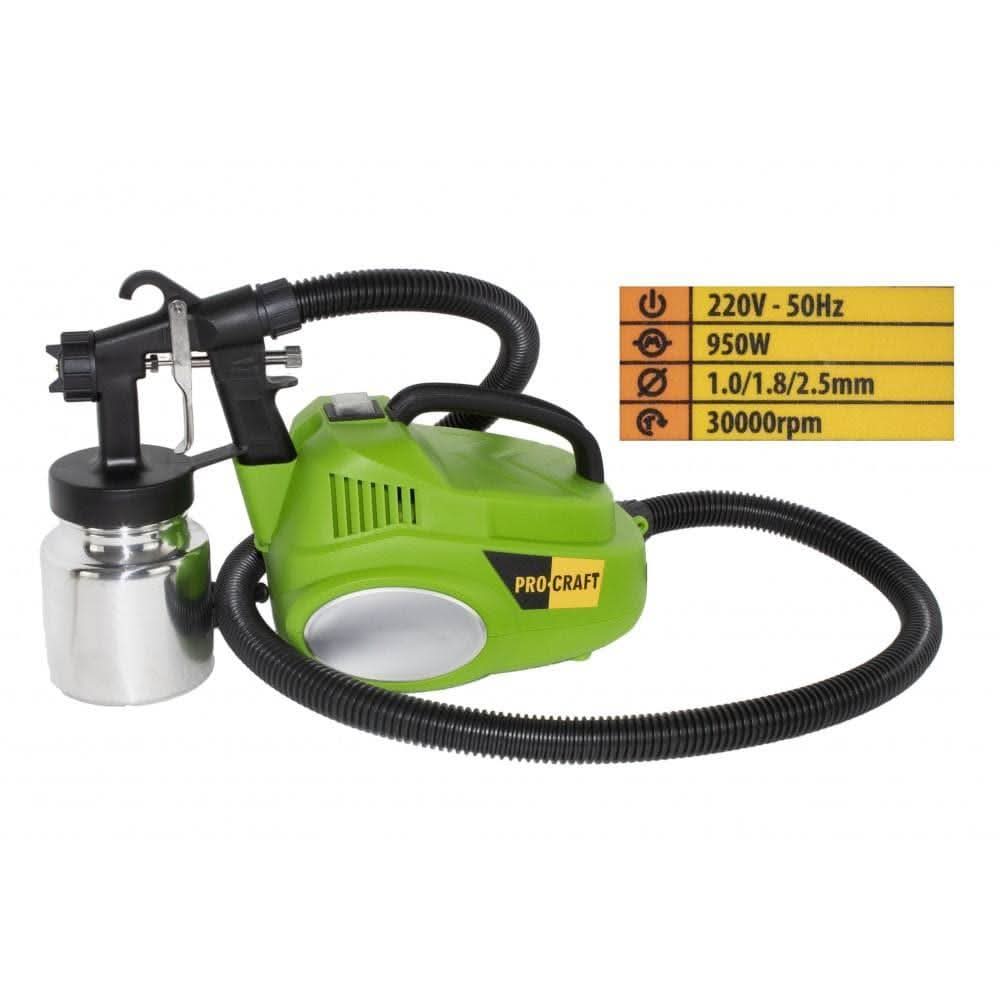 Pistol De Vopsit Procraft Pse950, 600W - ZEP.RO - Ți-e la îndemână!