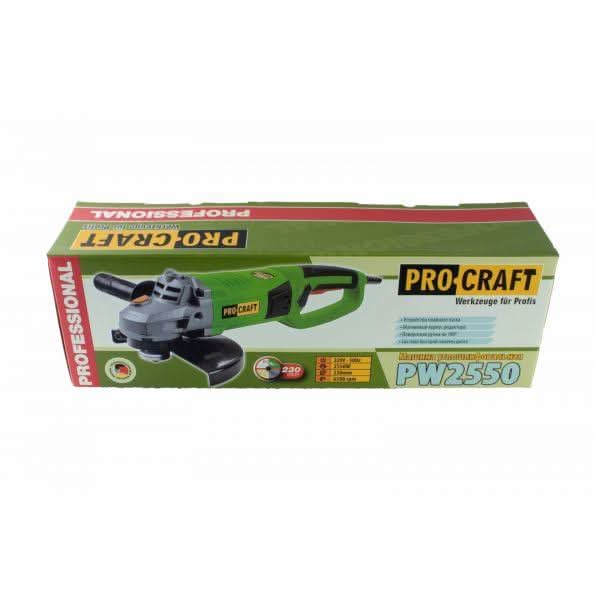Polizor Unghiular (Flex) Procraft Pw2550 ,2550 W,6500 Rpm, 230 Mm - ZEP.RO - Ți-e la îndemână!