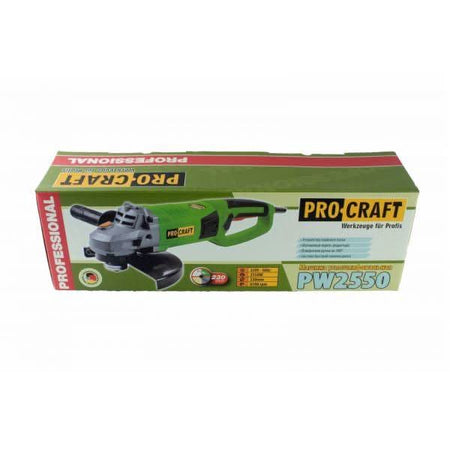 Polizor Unghiular (Flex) Procraft Pw2550 ,2550 W,6500 Rpm, 230 Mm - ZEP.RO - Ți-e la îndemână!