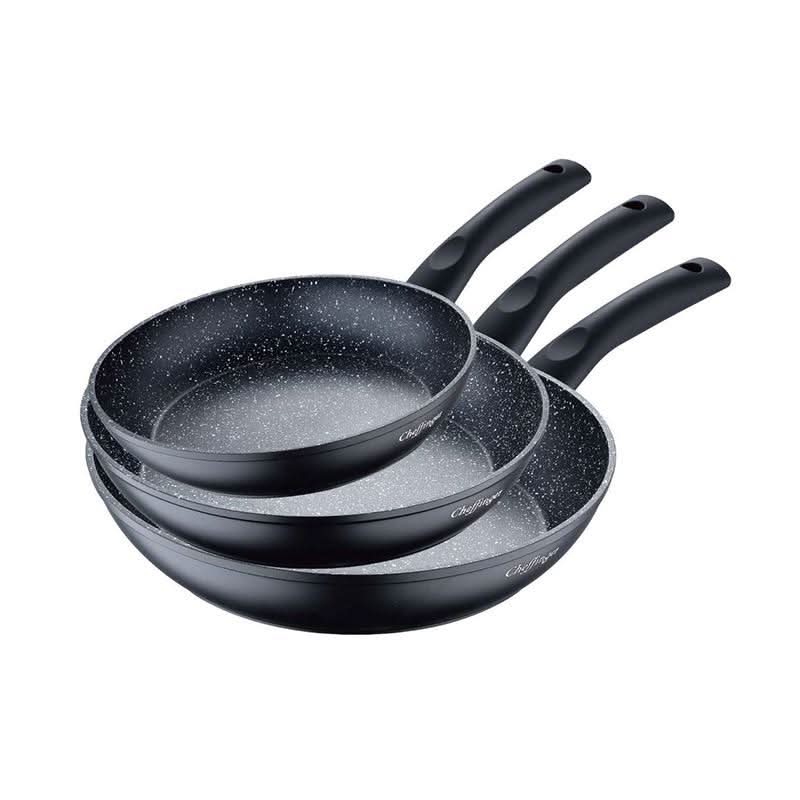 Set De 3 Tigai Cheffinger, 20 Cm, 24 Cm, 28 Cm - ZEP.RO - Ți-e la îndemână!