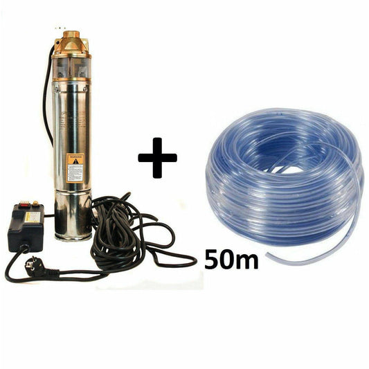 Pompa Submersibila Micul Fermier Vortex Pro 4Skm-100 1.3Kw 55M + Furtun 1Tol 50M.. - ZEP.RO - Ți-e la îndemână!