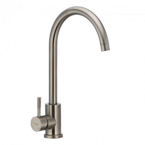 Baterie bucatarie MIXXUS SUS-011 din otel inoxidabil, Monocomanda, Racorduri incluse - ZEP.RO - Ți-e la îndemână!