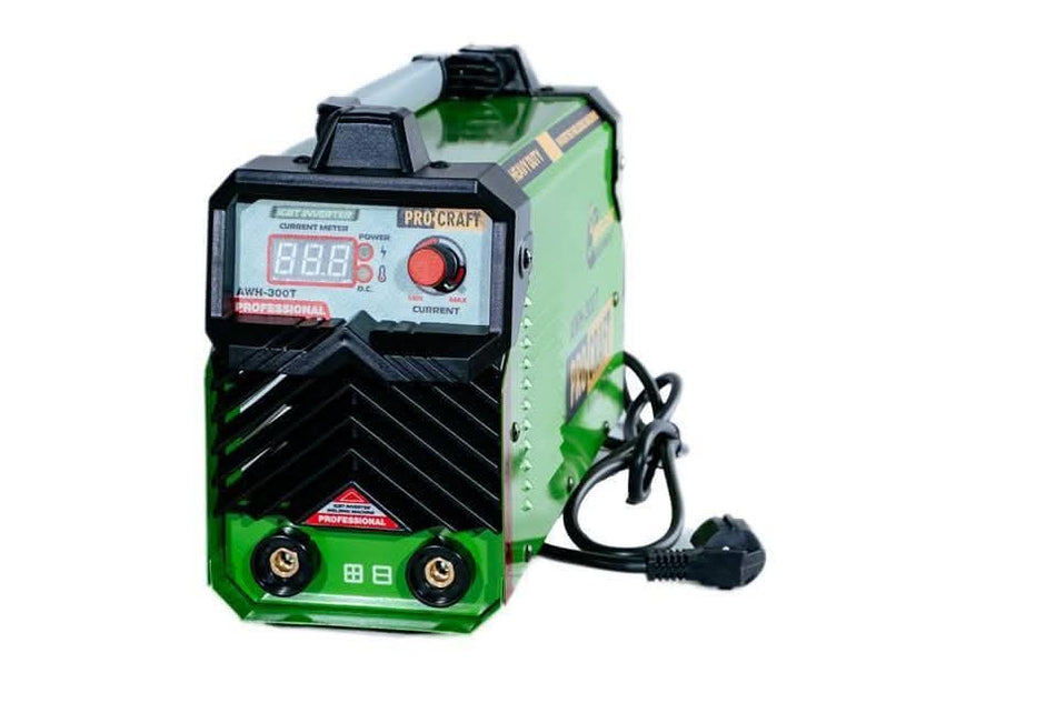 APARAT DE SUDURA PROCRAFT MMA 300A, INVERTOR PROFESIONAL, MODEL 2019 AWH300T (EF-1502) - Ro-Unelte