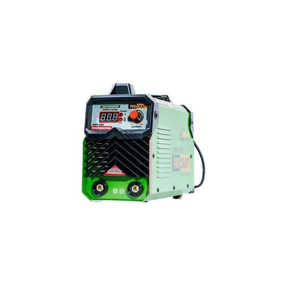 APARAT DE SUDURA PROCRAFT MMA 285A, INVERTOR PROFESIONAL, MODEL 2019 AWH285  (EF-1738) - Ro-Unelte