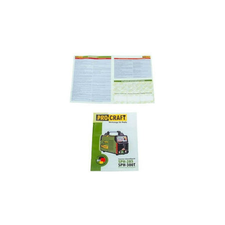 APARAT DE SUDURA PROCRAFT MMA 285A, INVERTOR PROFESIONAL, MODEL 2019 AWH285  (EF-1738) - Ro-Unelte