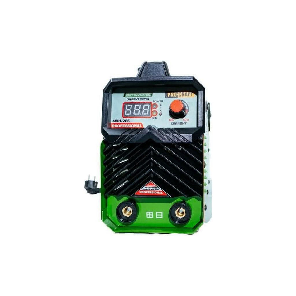 APARAT DE SUDURA PROCRAFT MMA 285A, INVERTOR PROFESIONAL, MODEL 2019 AWH285  (EF-1738) - Ro-Unelte