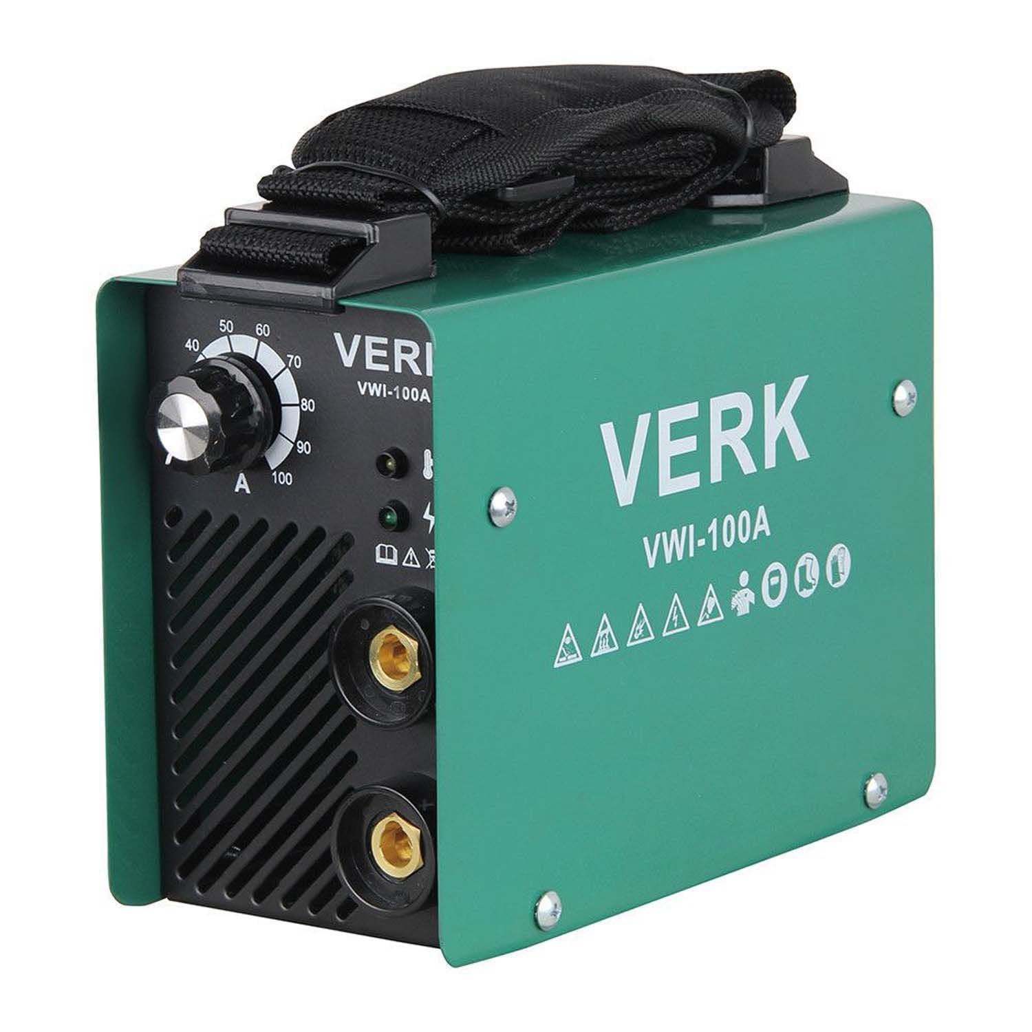 Aparat de sudura VERK VWI-100A, 100A, 230V, dimensiune electrozi 1 - 2.5 mm - ZEP.RO