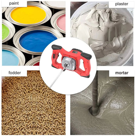 Mixer mortar si vopsea Craft tech, 2800W, 6 Viteze, 1 Paleta Inclusa, Amestecator - ZEP.RO - Ți-e la îndemână!