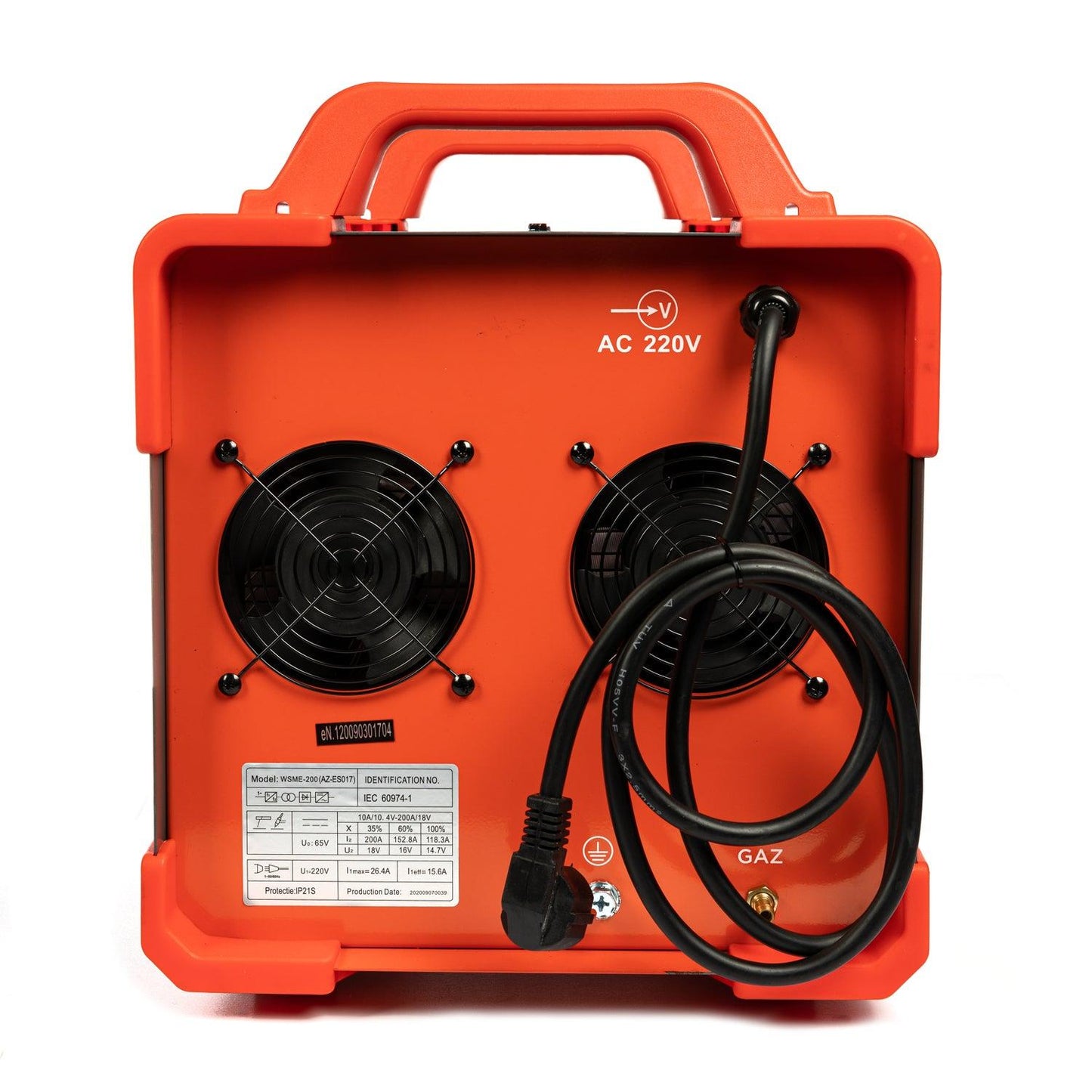 Aparat de sudura Almaz WSME-200, TIG+MMA, Electric, 220V, 50/60Hz - ZEP.RO