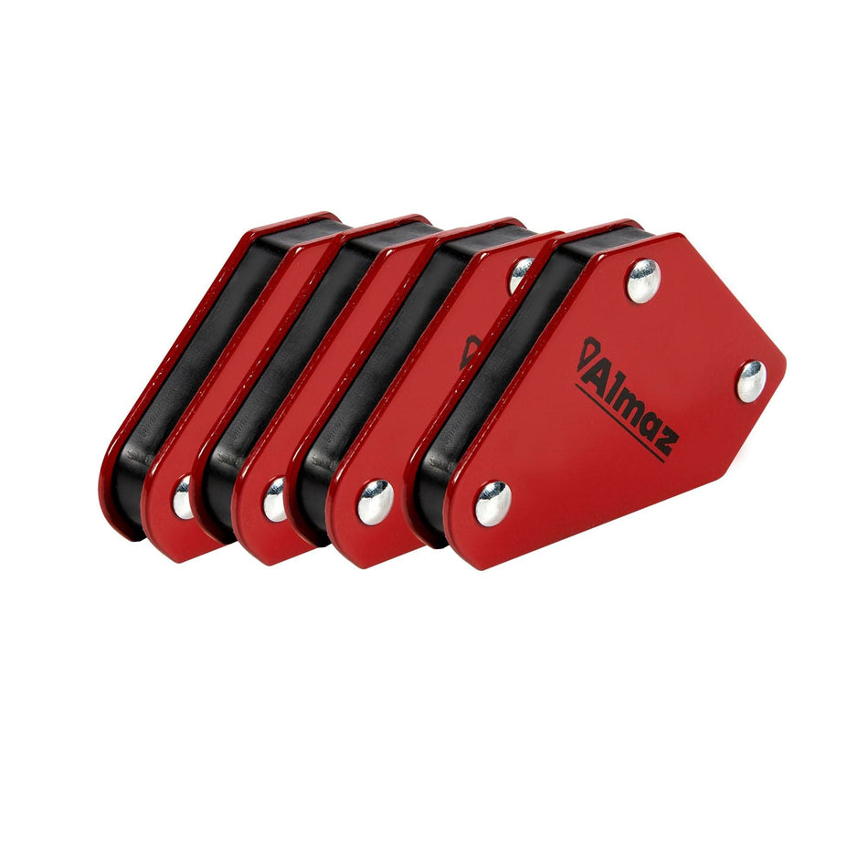 Set 4 Mini Suporti Magnetici Pentru Sudura Almaz, Az-Es028, Capacitate 4 Kg, Metal - ZEP.RO - Ți-e la îndemână!