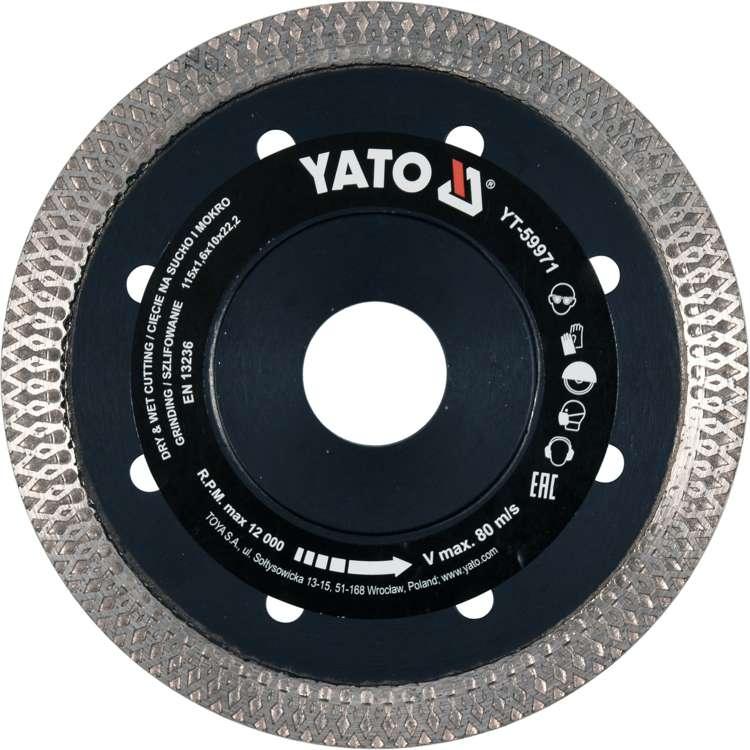 Disc Diamantat, 115 X 22.2 X 1.6 Mm - ZEP.RO - Ți-e la îndemână!