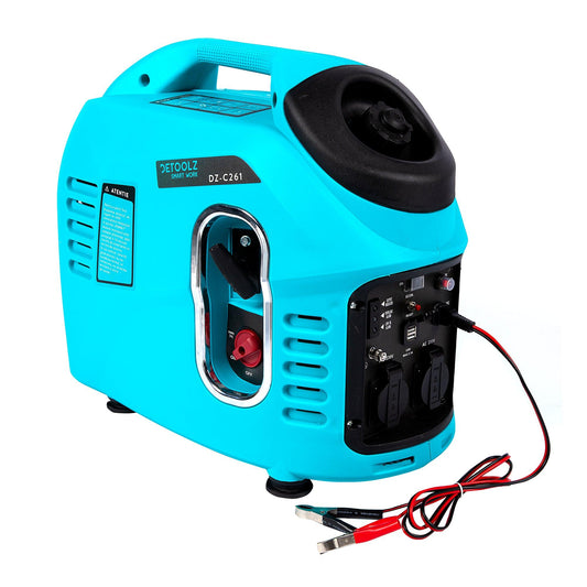 Generator Invertor Detoolz, Benzina, 79.5 Cc 3.22 Cp, 2100 W 4L - ZEP.RO - Ți-e la îndemână!