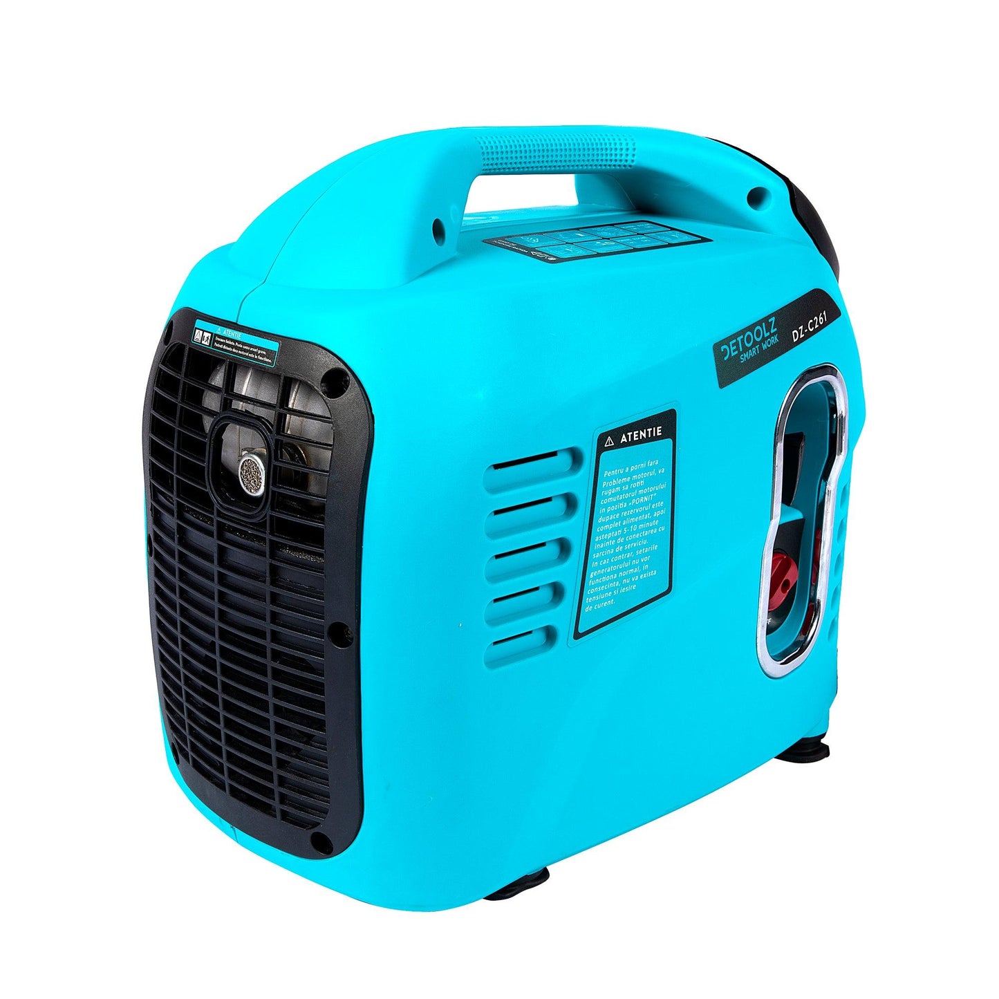 Generator Invertor Detoolz, Benzina, 79.5 Cc 3.22 Cp, 2100 W 4L - ZEP.RO - Ți-e la îndemână!