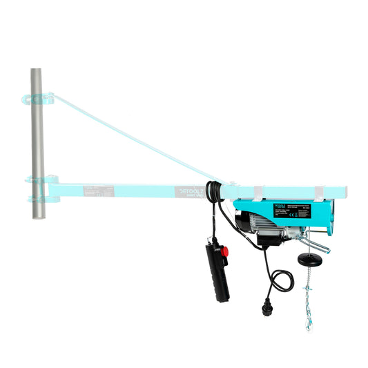 Troliu electric Detoolz, DZ-C262, 450 W, capacitate 250 kg, fir 3 mm, fara suport - ZEP.RO - Ți-e la îndemână!
