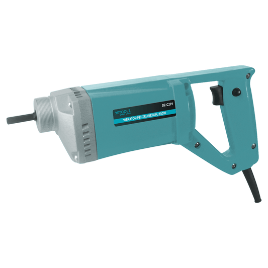 Vibrator pentru beton DETOOLZ DZ-C299, 850 W, 4000 RPM, lungime maxima lance 3 m, lancea nu este inclusa - ZEP.RO - Ți-e la îndemână!