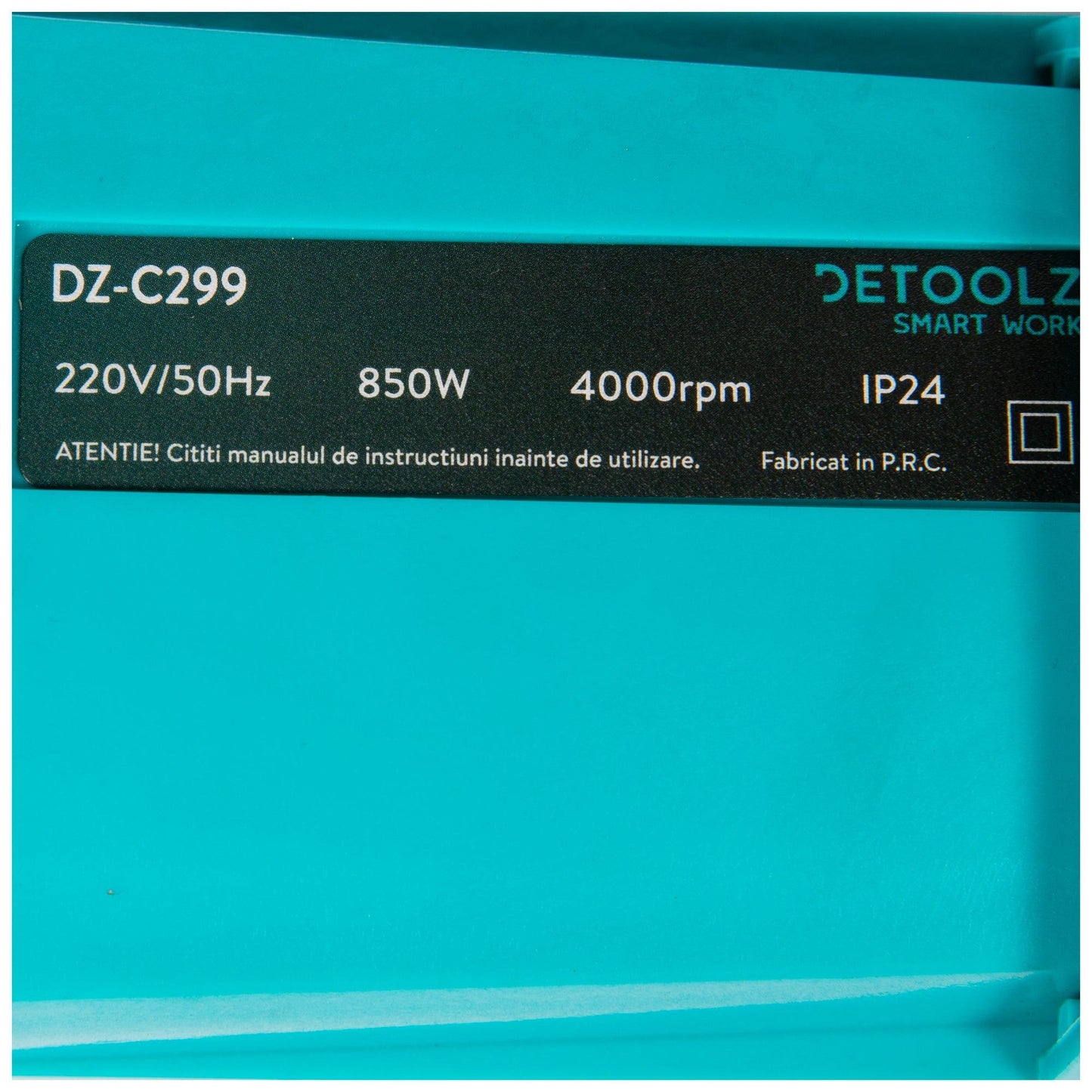 Vibrator pentru beton DETOOLZ DZ-C299, 850 W, 4000 RPM, lungime maxima lance 3 m, lancea nu este inclusa - ZEP.RO - Ți-e la îndemână!