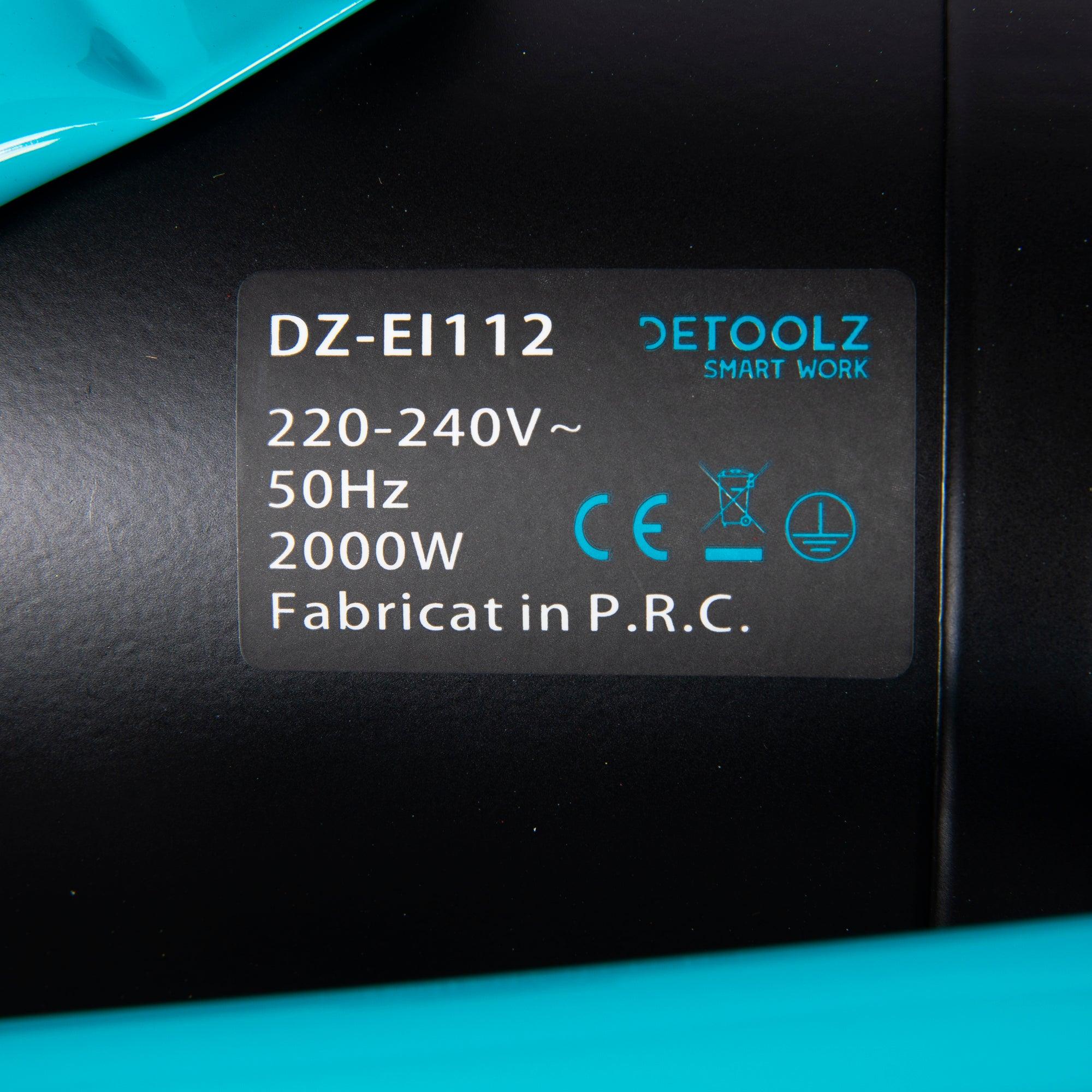 Aeroterma electrica ceramica Detoolz DZ-EI112, 20/1000/2000W PTC - ZEP.RO