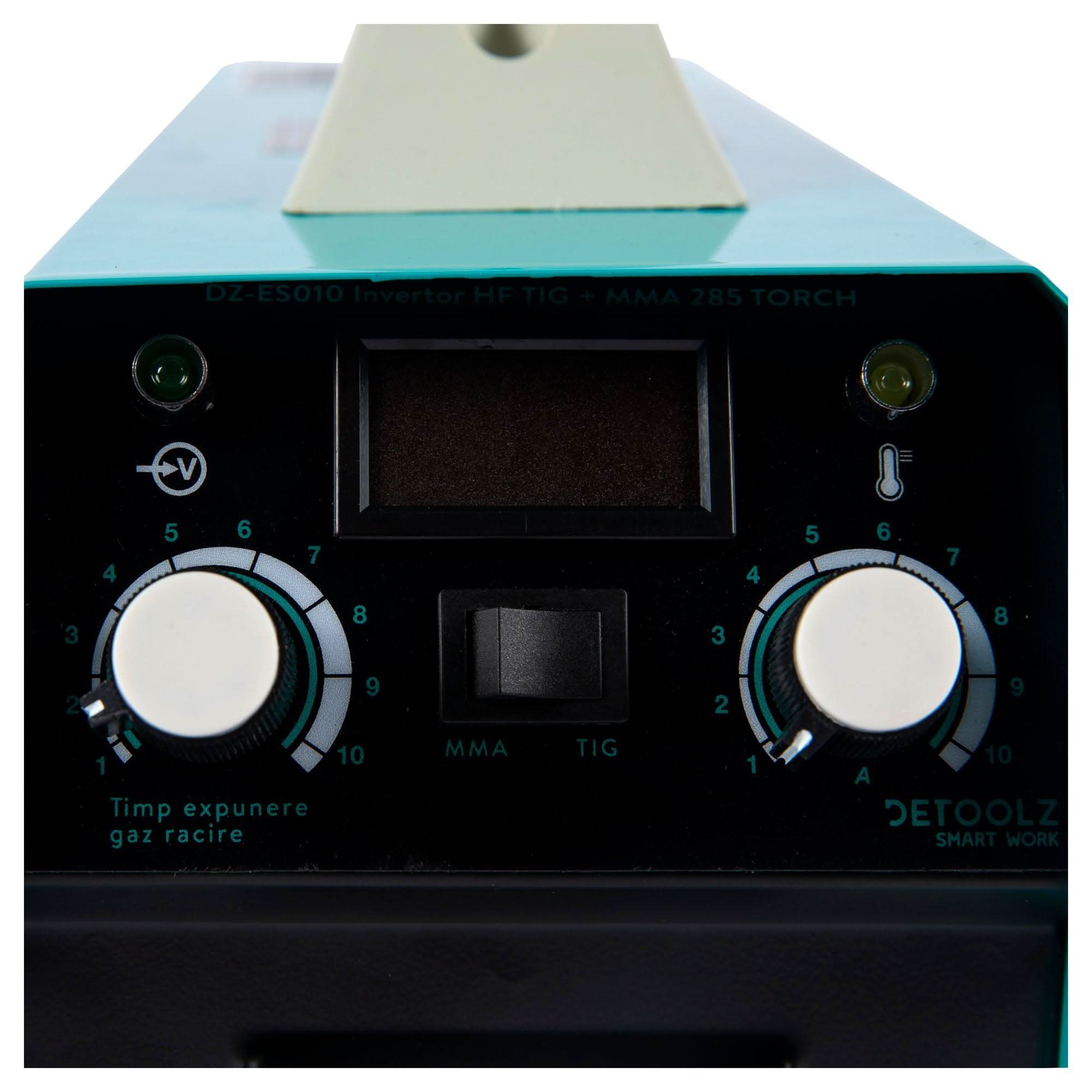 Invertor De Sudura Detoolz, Hf Tig Mma 285 Torch, 7.9 Kva, 4 Mm - ZEP.RO - Ți-e la îndemână!