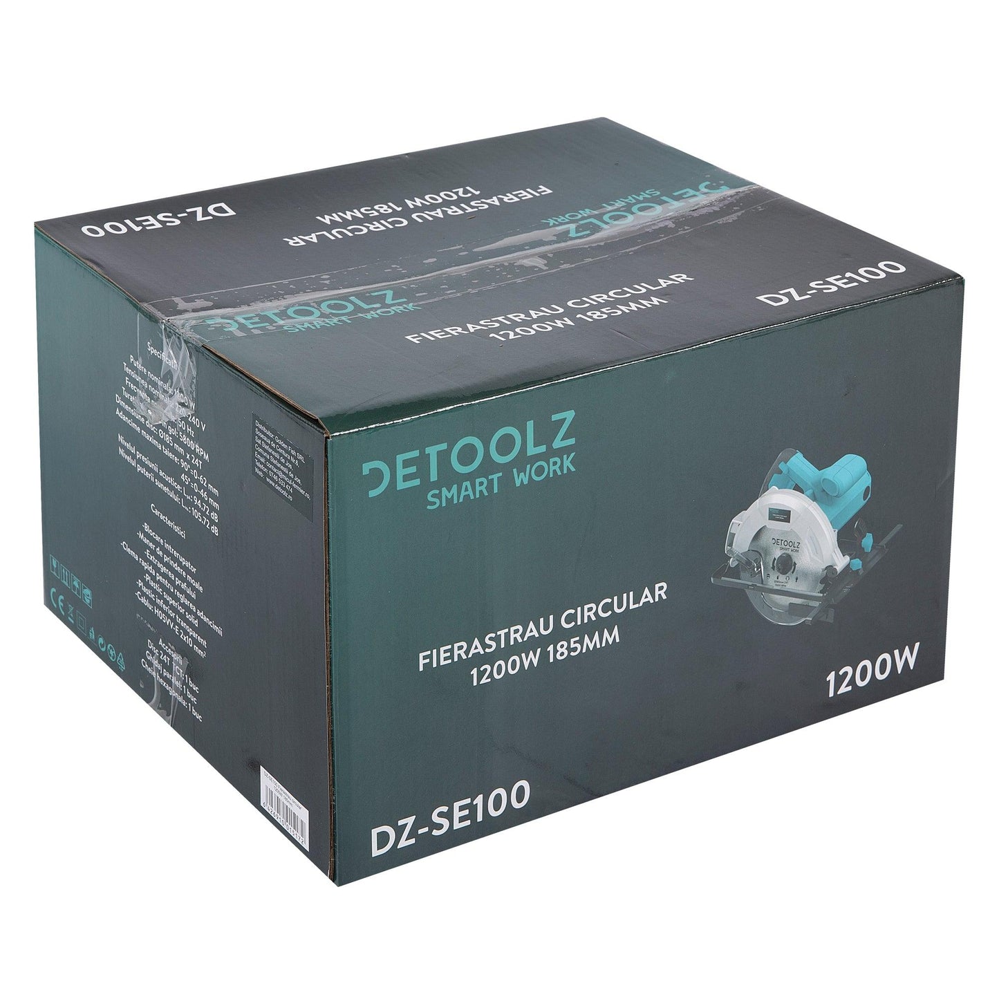 Fierastrau Circular 1200W, 185Mm, 5800Rpm, Detoolz - ZEP.RO - Ți-e la îndemână!