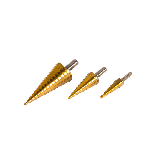 Set 3 Freze In Trepte Detoolz, Dz-Se231, Hss Si Ti 4-12.4-20.4-32 Mm - ZEP.RO - Ți-e la îndemână!