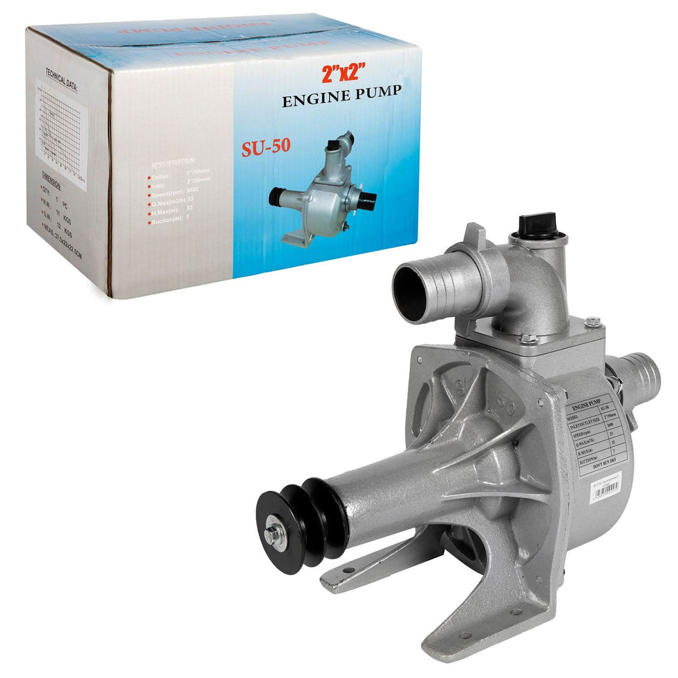 Cap motopompa MICUL FERMIER, GF-0735, 2 inch cu fulie - ZEP.RO