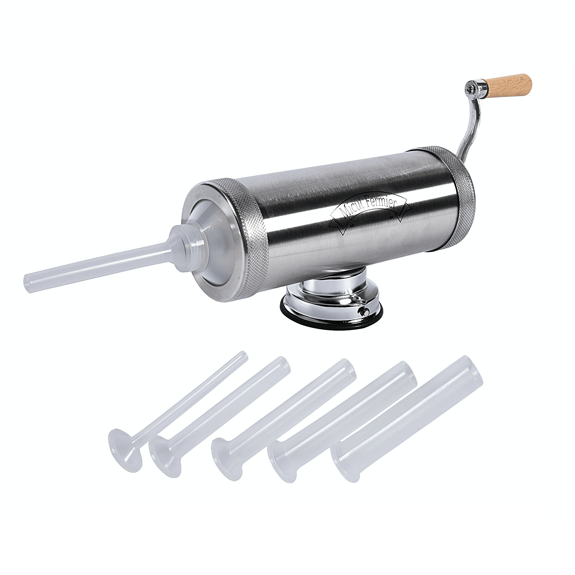 Masina De Carnati 1,5Kg Micul Fermier Aluminium Cu Ventuza. - ZEP.RO - Ți-e la îndemână!