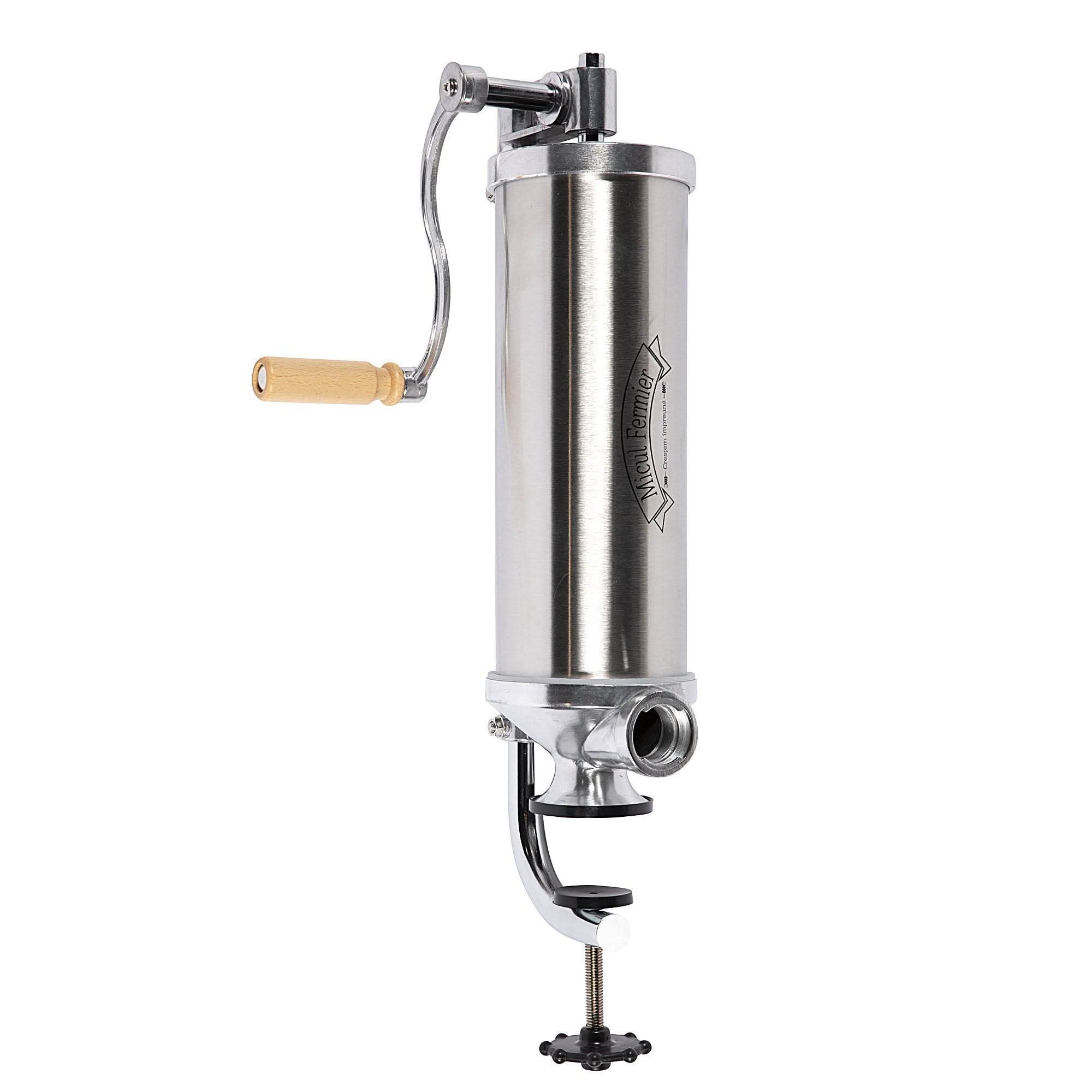 Masina De Umplut Carnati Micul Fermier, 2.5Kg, Verticala, 5 Palnii Incluse - ZEP.RO - Ți-e la îndemână!