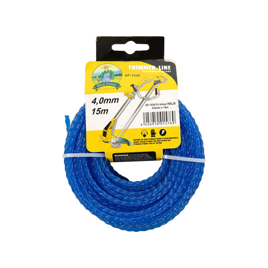 Fir trimmer/motocoasa MICUL FERMIER, HELIX 4 mm x 15 m, 10 pcs - ZEP.RO - Ți-e la îndemână!