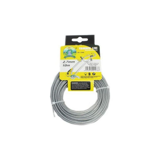 Fir trimmer/motocoasa MICUL FERMIER, GF-1540 cu insertie metal, 10 m x 2.7 mm, 12 pcs - ZEP.RO - Ți-e la îndemână!