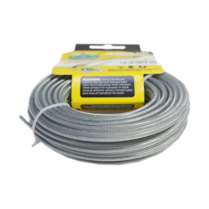 Fir trimmer/motocoasa MICUL FERMIER, GF-1540 cu insertie metal, 10 m x 2.7 mm, 12 pcs - ZEP.RO - Ți-e la îndemână!