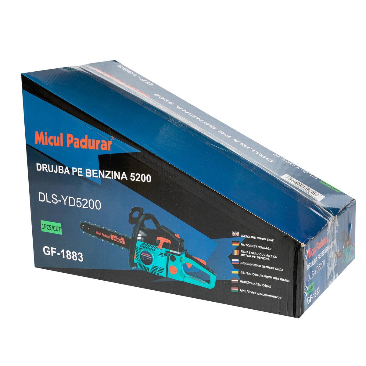 Drujba Micul Padurar 5200 Gf-0847-S001-G01, 2 Timpi, Verde, 2Kw, 2.7 Cp, 52Cc - ZEP.RO - Ți-e la îndemână!