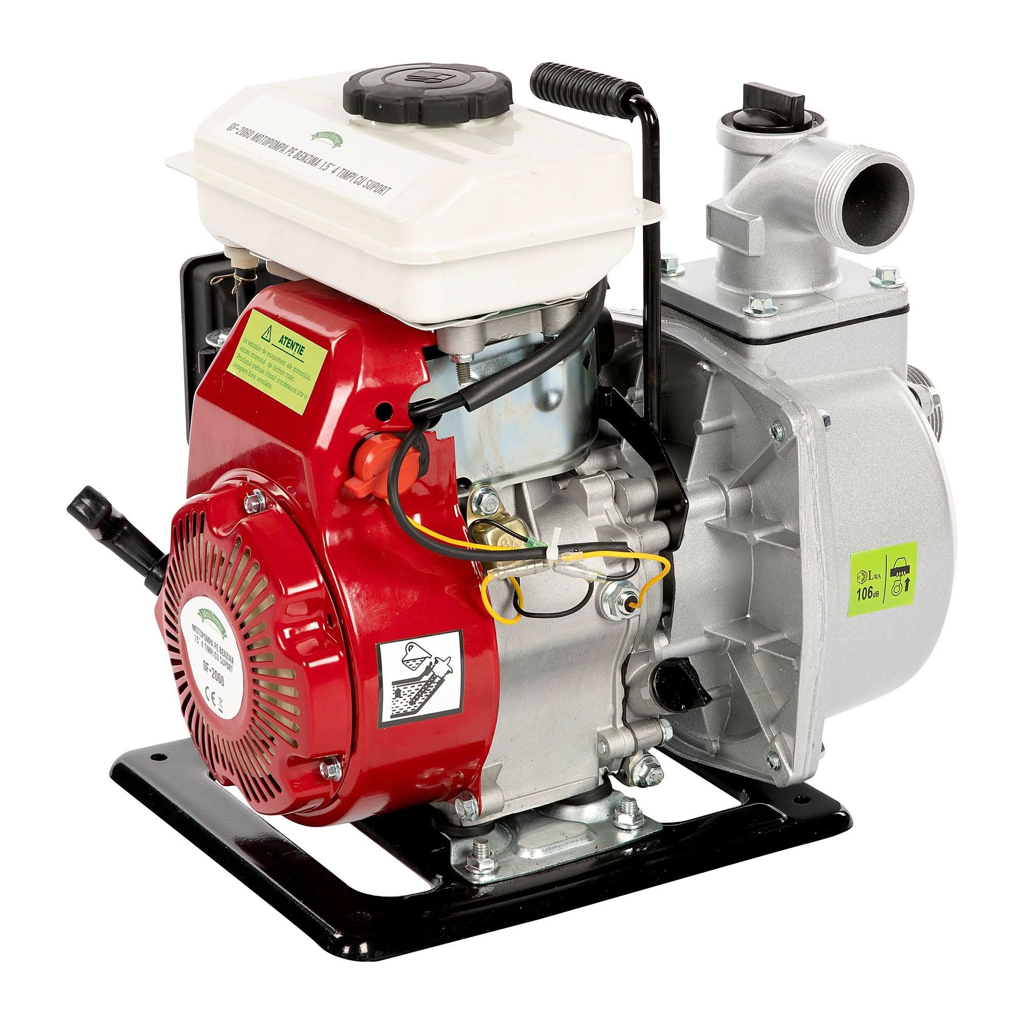 Motopompa Pe Benzina 1.5 Toli, 118 Cc, 3.5 Cp 4 Timpi Cu Suport.. - ZEP.RO - Ți-e la îndemână!