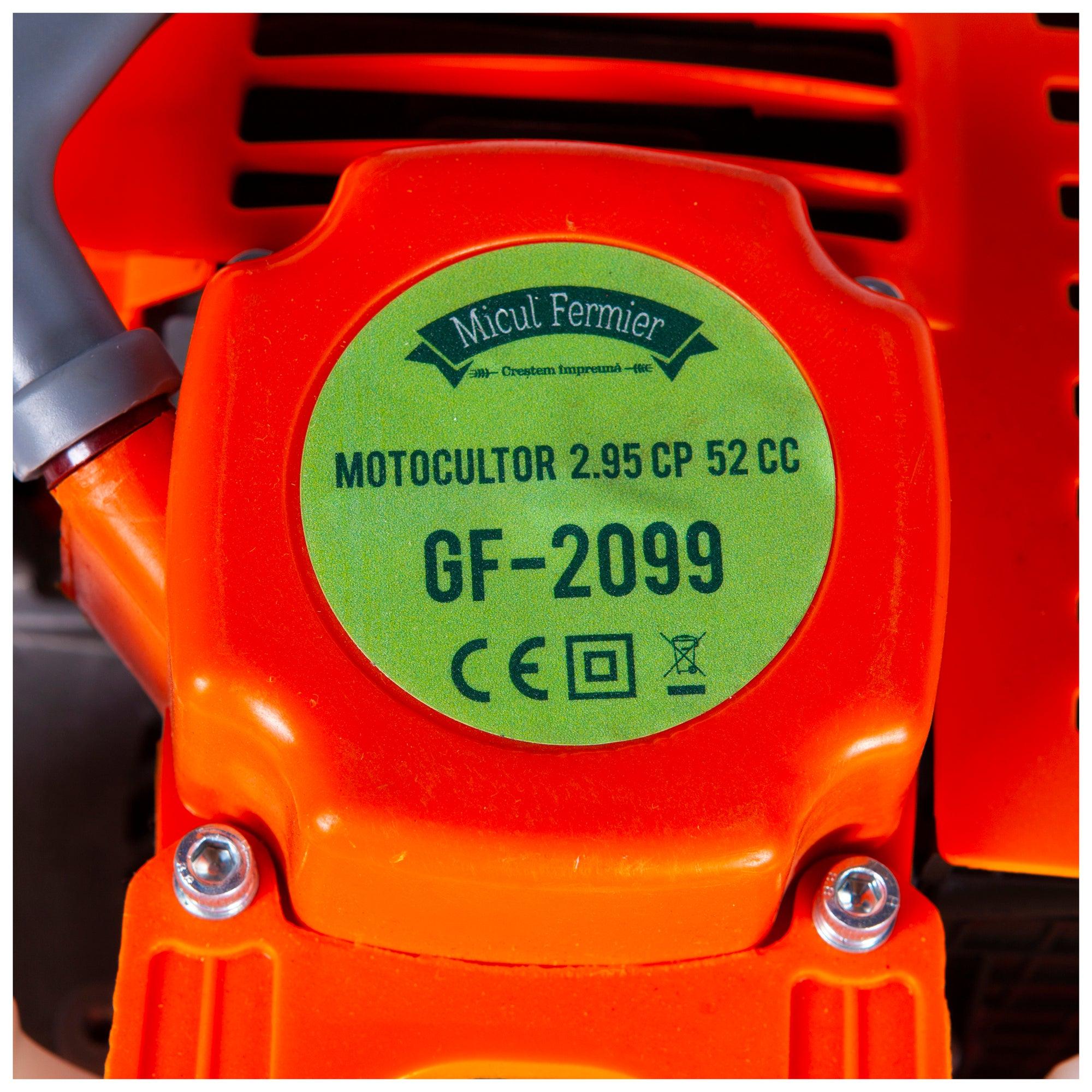 Motocultor Pe Benzina Micul Fermier, Gf-2099, 2.95 Cp 52 Cc - ZEP.RO - Ți-e la îndemână!