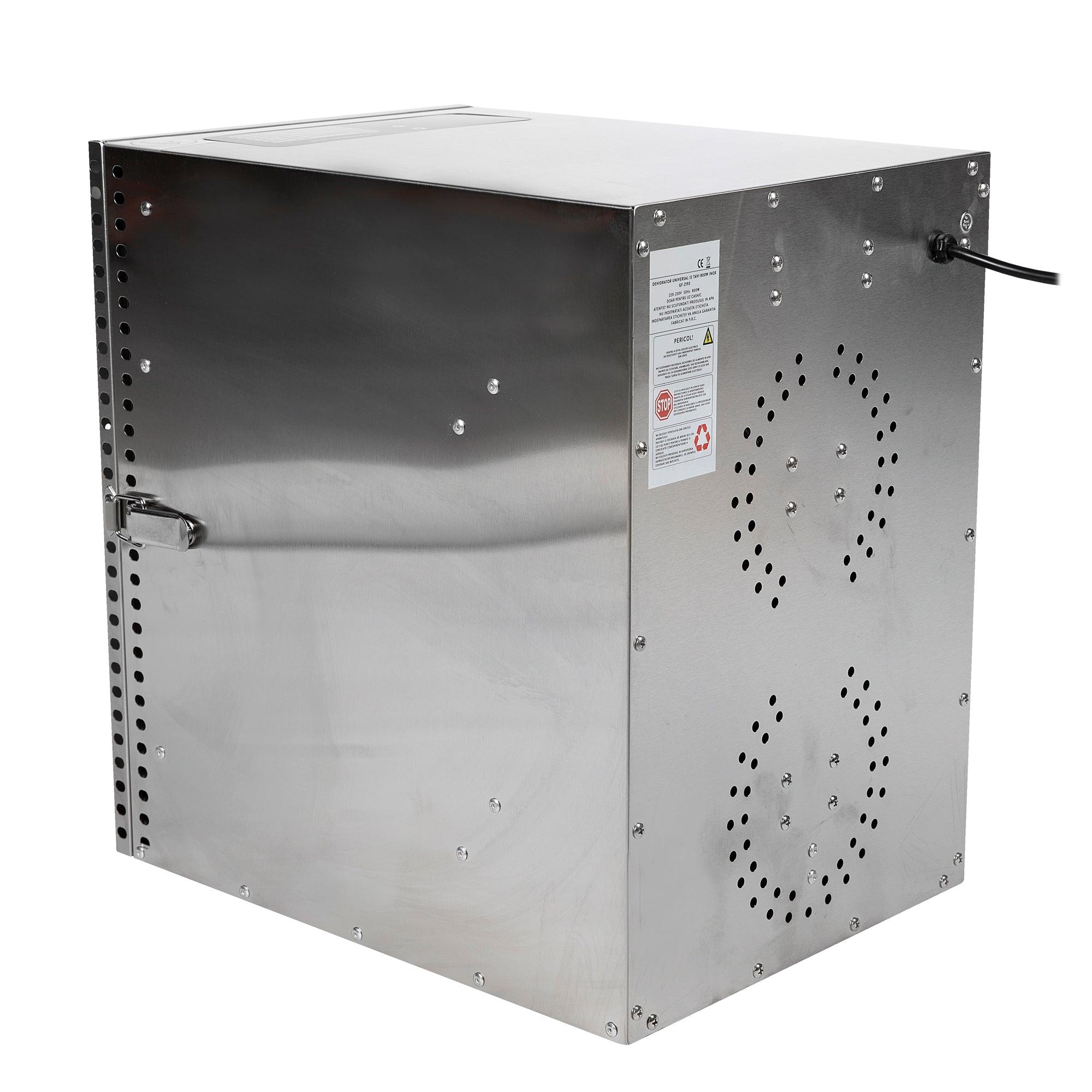 Deshidrator universal MICUL FERMIER, GF-2193, 12 tavi 800 W 15 L 1500 RPM inox - ZEP.RO