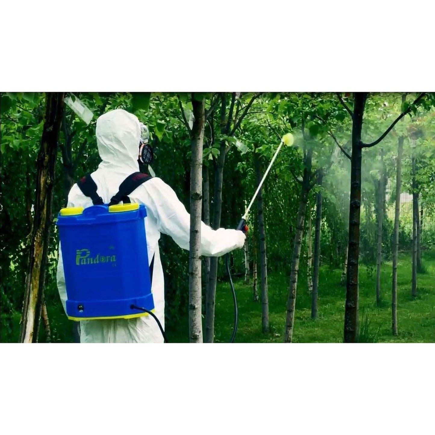 Set Pompa Stropit Acumulator Pandora 20L + Atomizor Electric + Tija Telescopica 2,7M - ZEP.RO - Ți-e la îndemână!