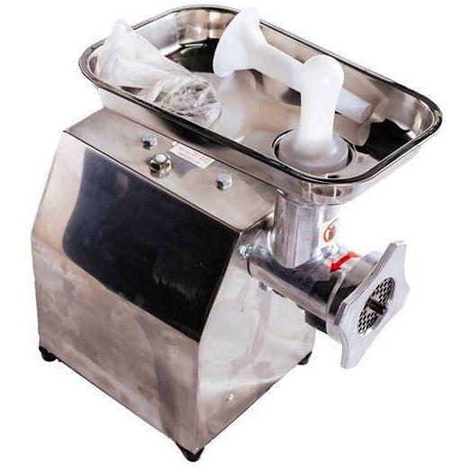 Masina tocat carne electrica 850W 150Kg/ora CLIVIA MK-12 reductor ULEI (CAMPION) - Ro-Unelte