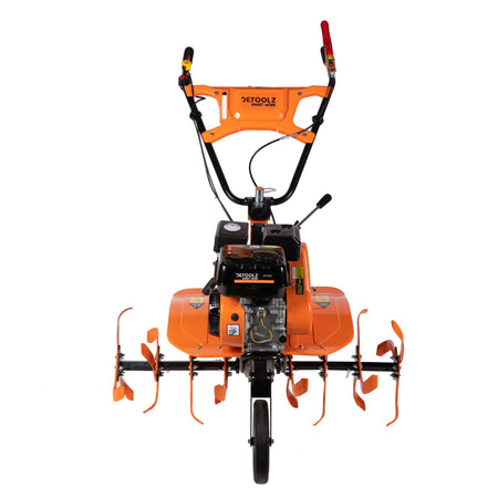 Motocultor Detoolz DZ-M122,7 CP, 212 CC, adancime de lucru 29 cm, latime de lucru 90 cm, viteze 2 inainte + 1 inapoi, motor benzina 4 timpi, - ZEP.RO - Ți-e la îndemână!