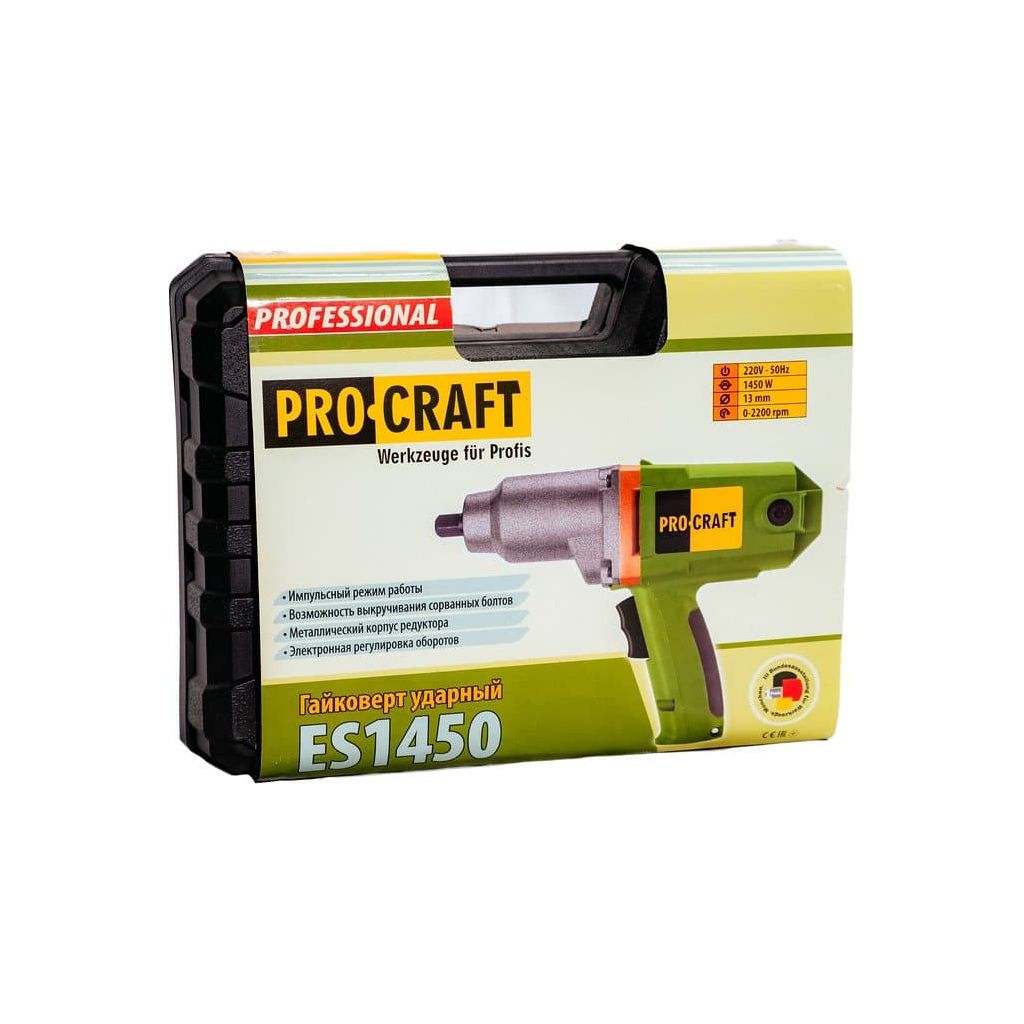 Pistol Electric Cheie Cu Impact, Procraft 1450W, 450Nm - ZEP.RO - Ți-e la îndemână!