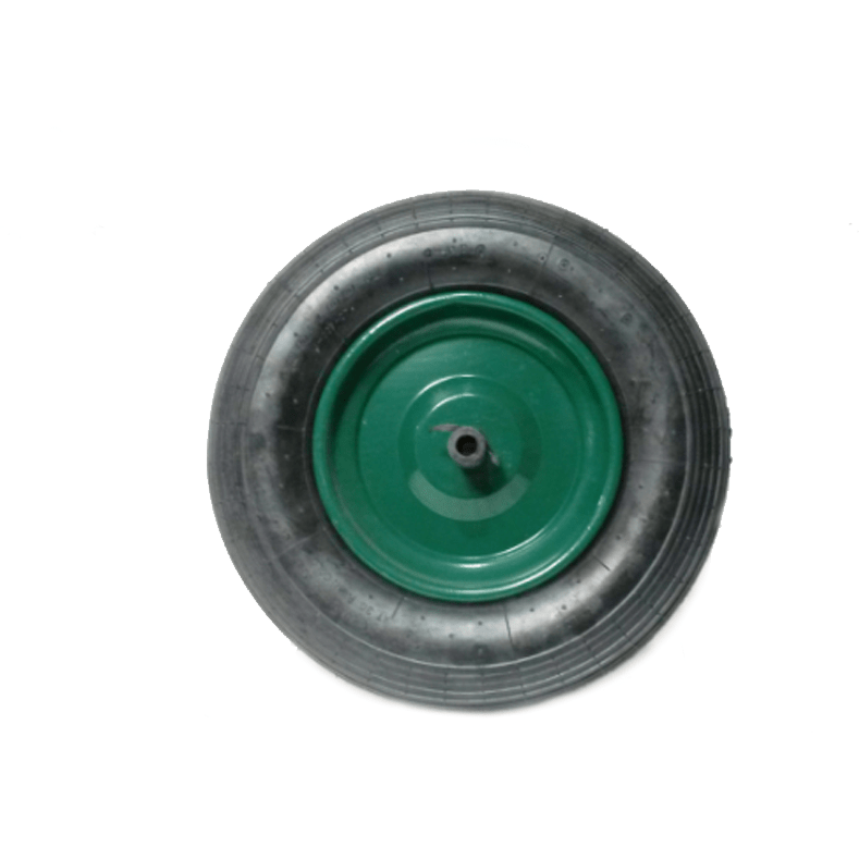 Roata verde 400-8 cu ax mic - Ro-Unelte